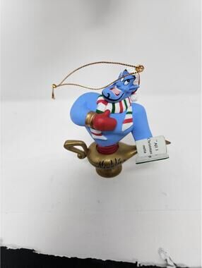 Grolier Christmas Magic Disney Ornament Genie from Aladdin Holiday Decor Vintage